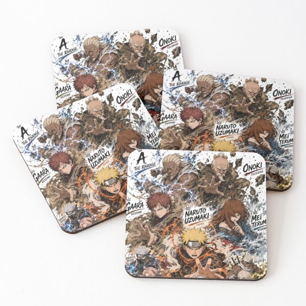 Item preview, Five Great Ninja Nations Anime Tribute | Ultimate Shinobi Alliance Manga Art designed and sold by Dyan4.