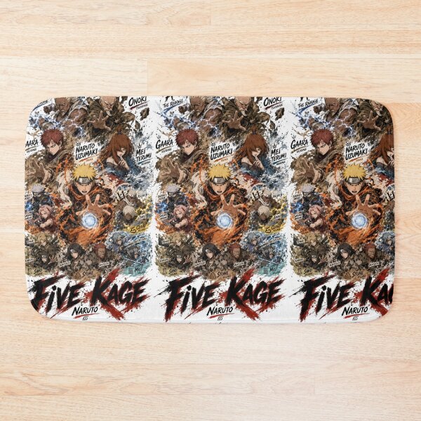 Item preview, Five Great Ninja Nations Anime Tribute | Ultimate Shinobi Alliance Manga Art designed and sold by Dyan4.