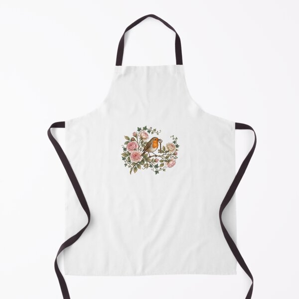 Item preview, Robin Holding Key With Roses Secret Garden Art designed and sold by Fenay Designs.