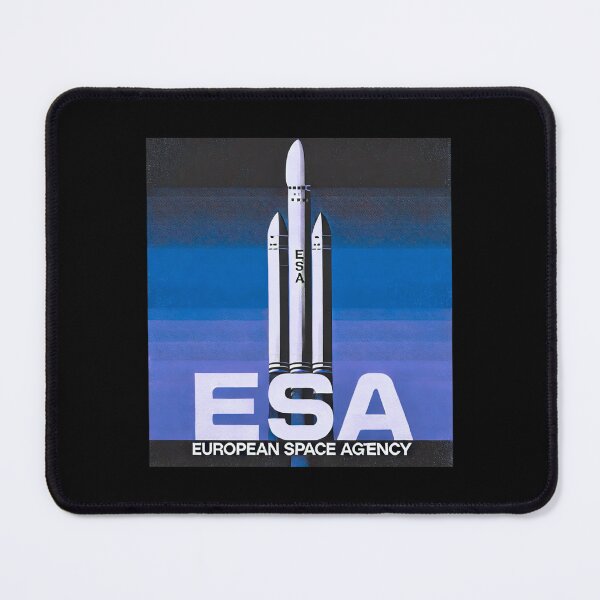 Item preview, European Space Agency Inspired Retro Space Exploration Emblem Design designed and sold by TEEJAMBOREE.