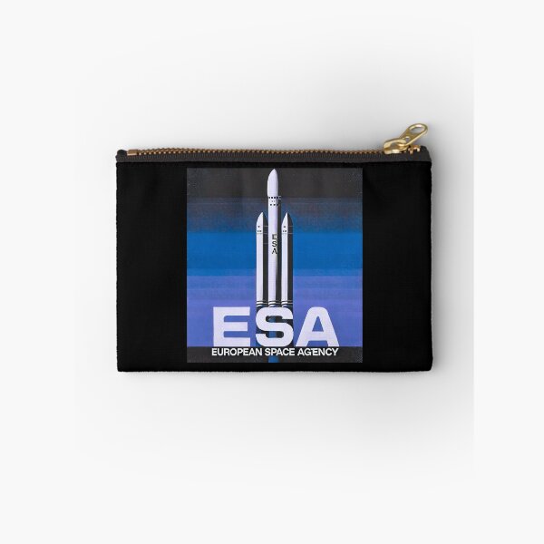 Item preview, European Space Agency Inspired Retro Space Exploration Emblem Design designed and sold by TEEJAMBOREE.