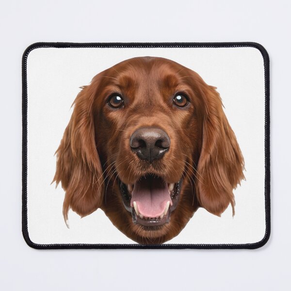 Item preview, Happy Irish Setter – Super Excited Dog Face designed and sold by Happy_Animal.