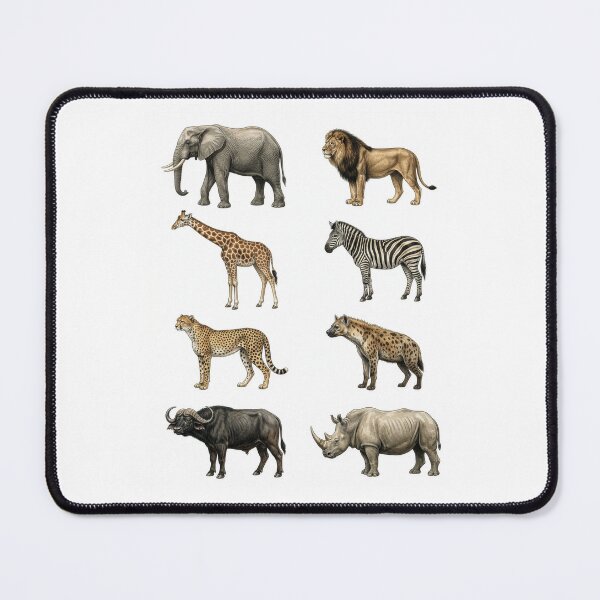 Item preview, African Safari Wildlife Species designed and sold by ArunDandiboina.