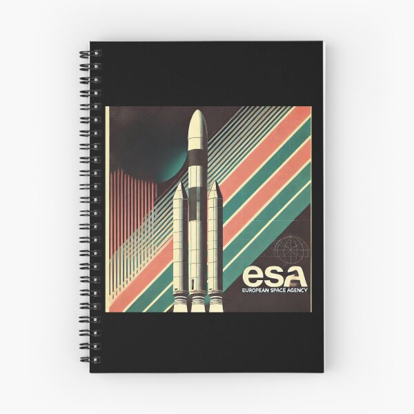 Item preview, European Space Agency Inspired Retro Space Exploration Emblem Design designed and sold by TEEJAMBOREE.