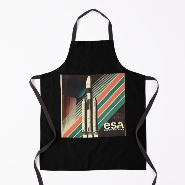 Item preview, European Space Agency Inspired Retro Space Exploration Emblem Design designed and sold by TEEJAMBOREE.