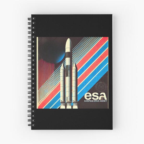 Item preview, European Space Agency Inspired Retro Space Exploration Emblem Design designed and sold by TEEJAMBOREE.