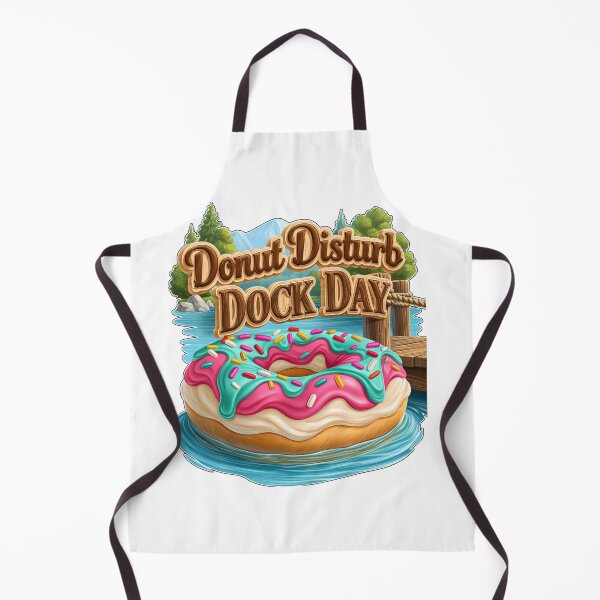 Item preview, Donut Disturb Dock Day Funny Lake Floating designed and sold by Marcikart.