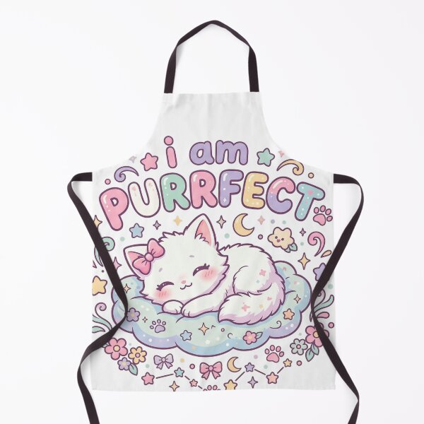 Item preview, I Am Purrrfect Cute Sleeping Cat Pastel designed and sold by Shirt-Otakus.