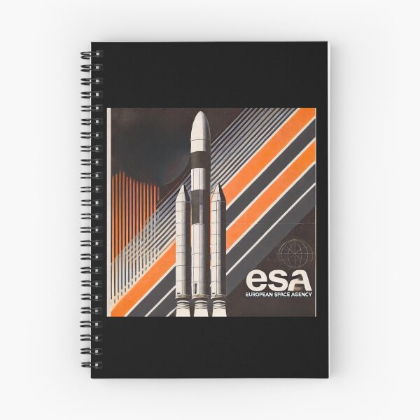 Item preview, European Space Agency Inspired Retro Space Exploration Emblem Design designed and sold by TEEJAMBOREE.