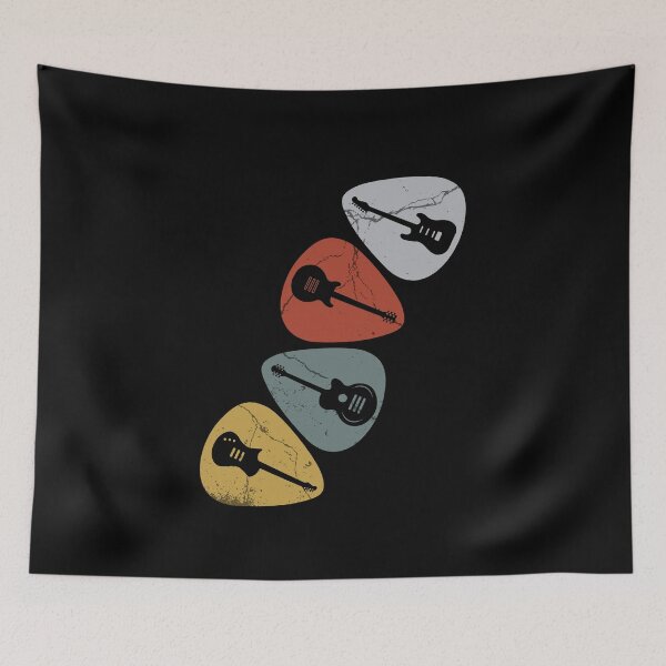 Item preview, Guitar Pick Gift For Guitarist Retro Vintage designed and sold by FernaRoje.