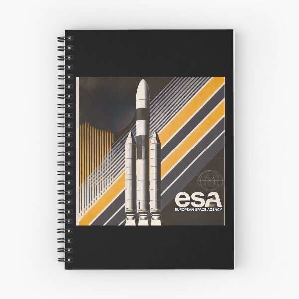 Item preview, European Space Agency Inspired Retro Space Exploration Emblem Design designed and sold by TEEJAMBOREE.