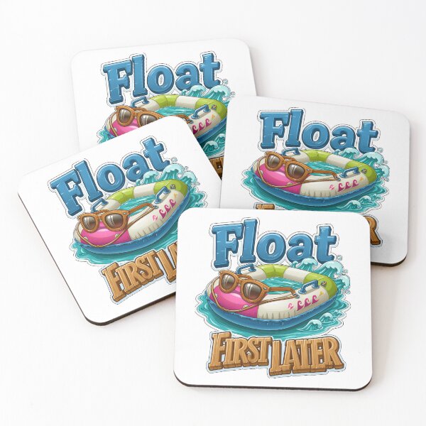 Item preview, Float First Later Funny Summer Pool Tube designed and sold by Marcikart.