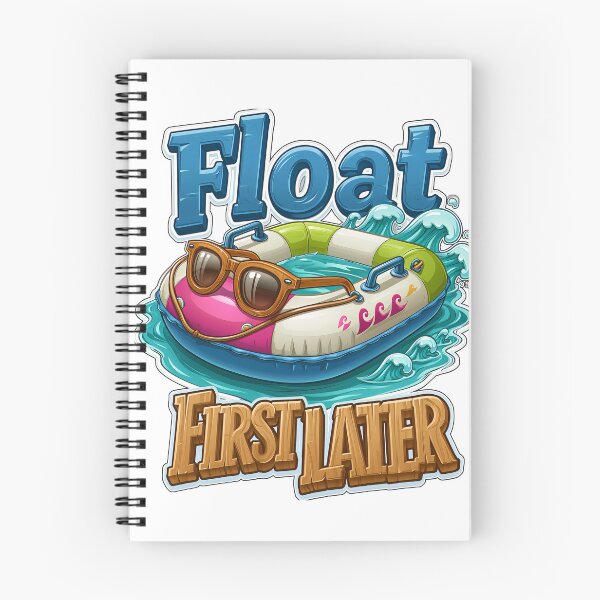 Item preview, Float First Later Funny Summer Pool Tube designed and sold by Marcikart.