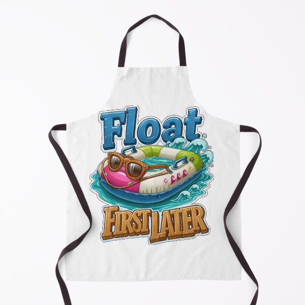 Item preview, Float First Later Funny Summer Pool Tube designed and sold by Marcikart.