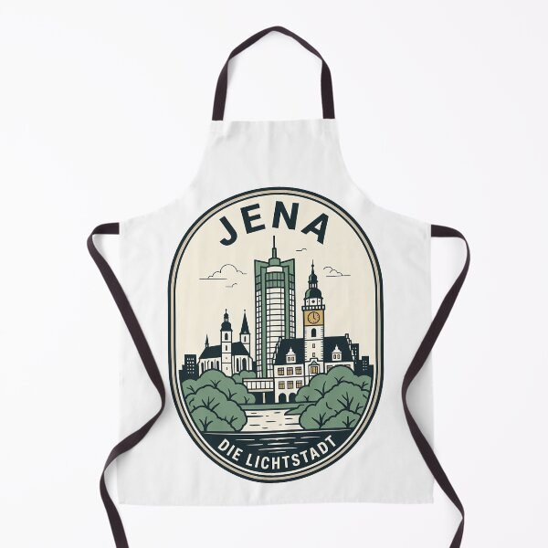 Item preview, Jena Germany Die Lichtstadt Retro Travel Emblem designed and sold by k3rstman1.
