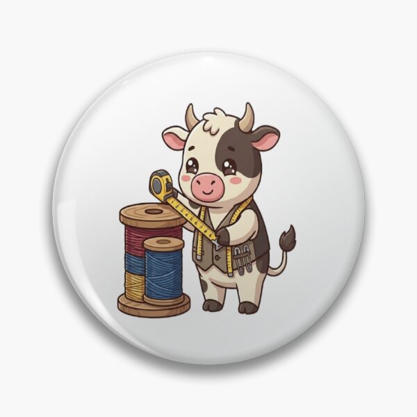 Item preview, Cute Cow Tailor Measuring Thread designed and sold by Ella_Sketch.