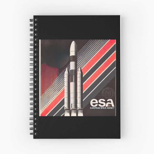 Item preview, European Space Agency Inspired Retro Space Exploration Emblem Design designed and sold by TEEJAMBOREE.