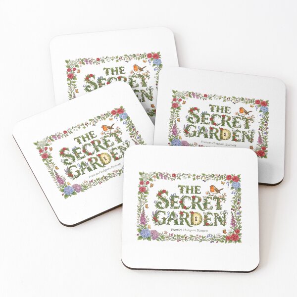 Item preview, The Secret Garden Floral Frame Classic Book Art designed and sold by Fenay Designs.