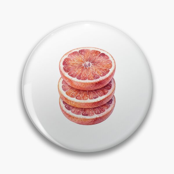 Item preview,  Summer Watercolor Grapefruit Slice Stack Illustration designed and sold by SOUFIANE1991.