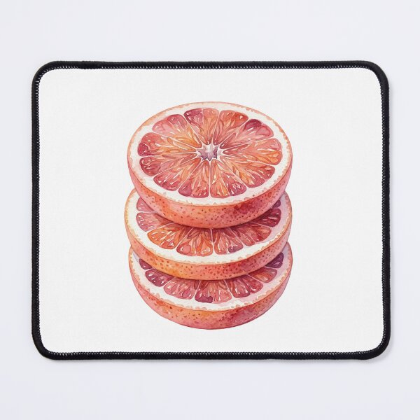 Item preview, Summer Watercolor Grapefruit Slice Stack Illustration designed and sold by SOUFIANE1991.