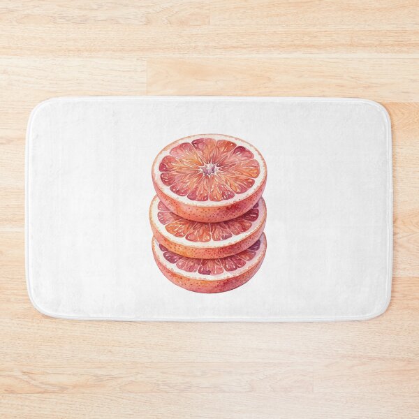 Item preview,  Summer Watercolor Grapefruit Slice Stack Illustration designed and sold by SOUFIANE1991.