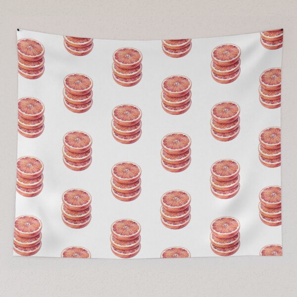 Item preview,  Summer Watercolor Grapefruit Slice Stack Illustration designed and sold by SOUFIANE1991.