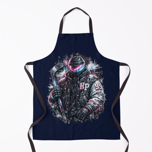 Item preview, yber Hockey Futuristic Varsity Streetwear Shirt designed and sold by EchoPrint Co..