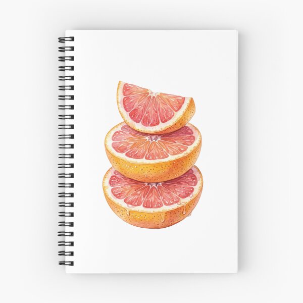 Item preview, Summer Watercolor Grapefruit Slice Stack Illustration designed and sold by SOUFIANE1991.