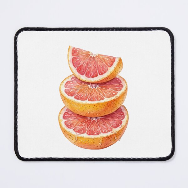 Item preview, Summer Watercolor Grapefruit Slice Stack Illustration designed and sold by SOUFIANE1991.