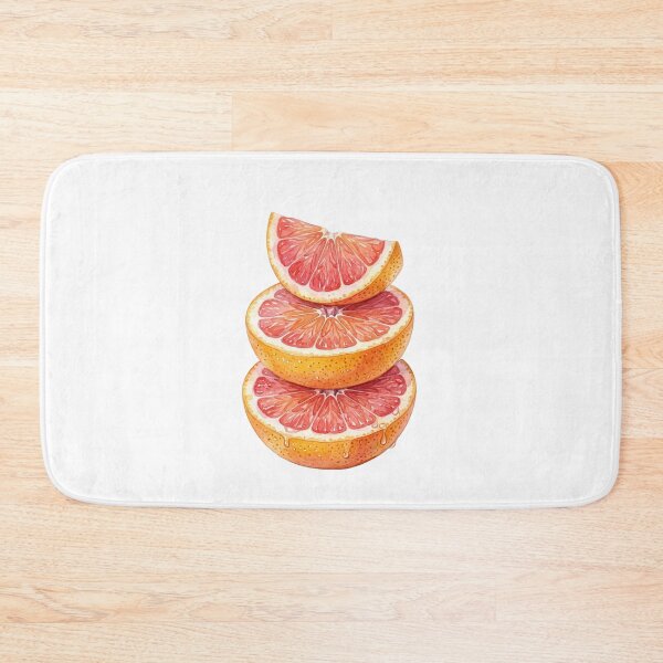 Item preview, Summer Watercolor Grapefruit Slice Stack Illustration designed and sold by SOUFIANE1991.