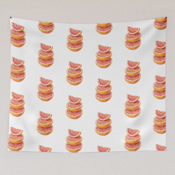 Item preview, Summer Watercolor Grapefruit Slice Stack Illustration designed and sold by SOUFIANE1991.