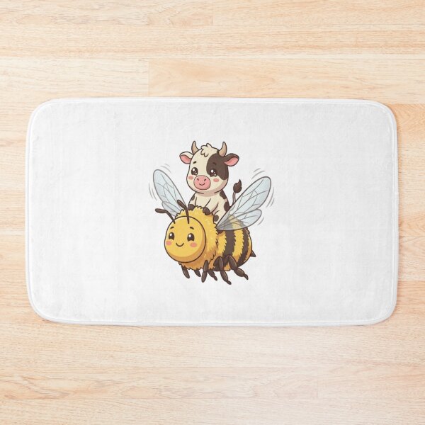 Item preview, Cute Cow Riding Bumble Bee designed and sold by Ella_Sketch.