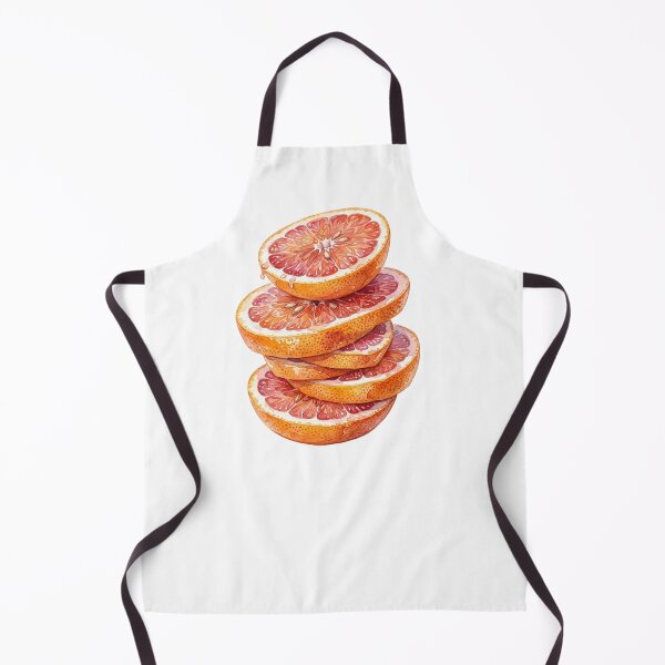 Item preview, Summer Watercolor Grapefruit Slice Stack Illustration designed and sold by SOUFIANE1991.