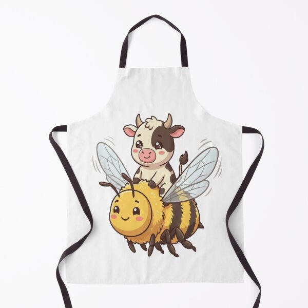 Item preview, Cute Cow Riding Bumble Bee designed and sold by Ella_Sketch.