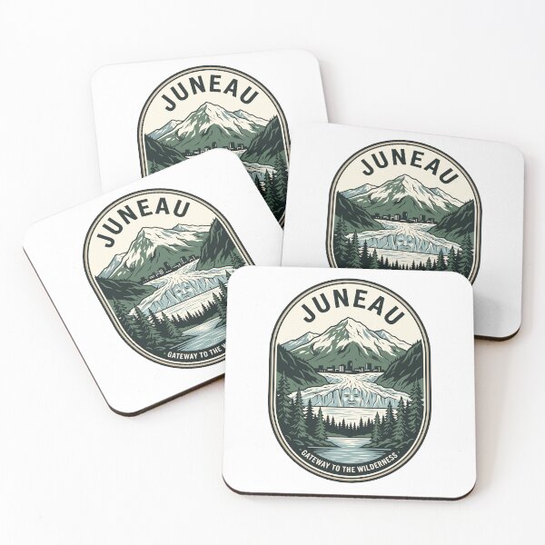 Item preview, Juneau Alaska Gateway To The Wilderness Vintage Badge designed and sold by k3rstman1.