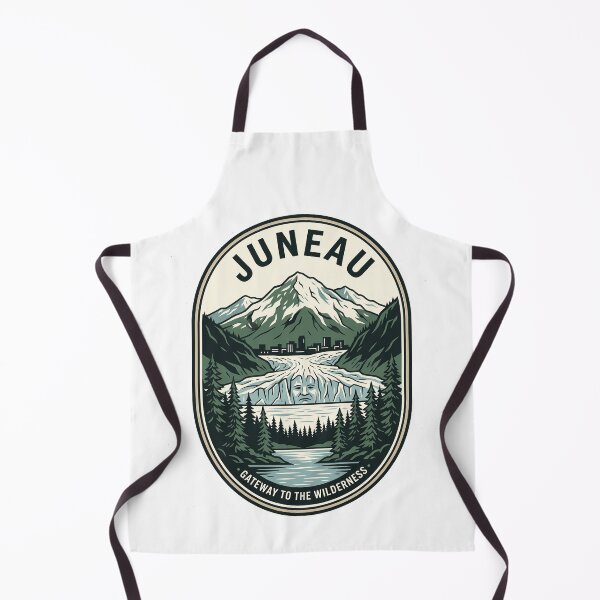 Item preview, Juneau Alaska Gateway To The Wilderness Vintage Badge designed and sold by k3rstman1.