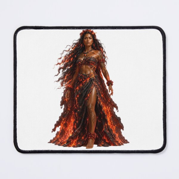 Item preview, Pele Hawaiian Goddess Volcano Fire Destruction Mythology Design designed and sold by The Dark Files.
