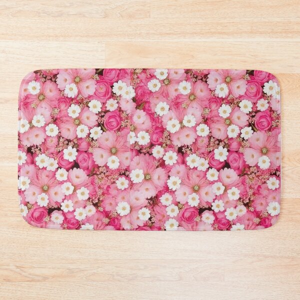 Item preview, Floral design small white and pink flowers  designed and sold by Heaven1111.