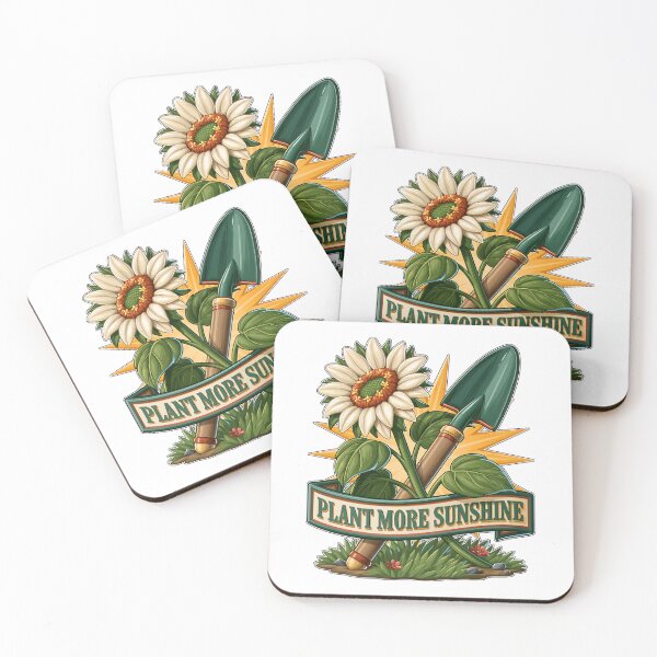 Item preview, Plant More Sunshine Gardening Shovel and Flower designed and sold by Marcikart.