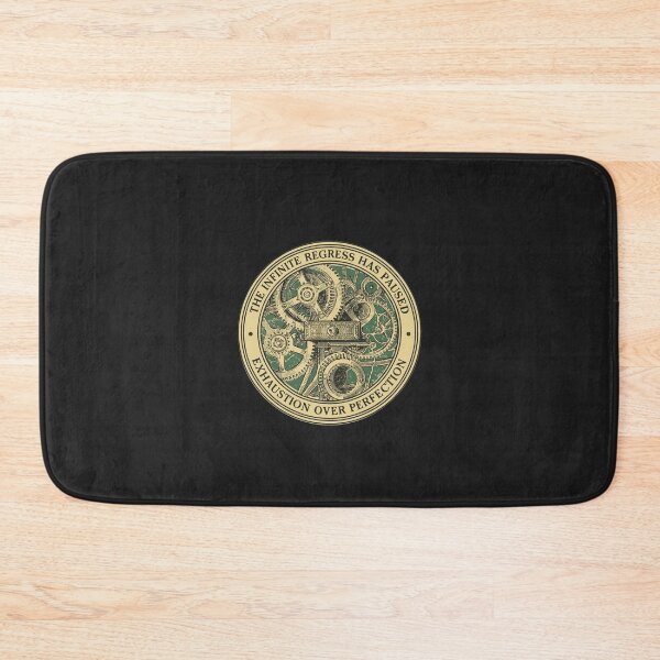 Item preview, Exhaustion Over Perfection Gears | Burnout Aesthetic designed and sold by VENOHA.