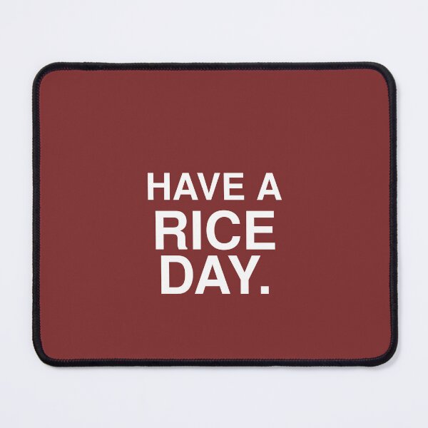 Item preview, Have A Rice Day — Collegiate Bold Tee | Funny Rice Pun Shirt | Unisex designed and sold by SweetRiceNeo.
