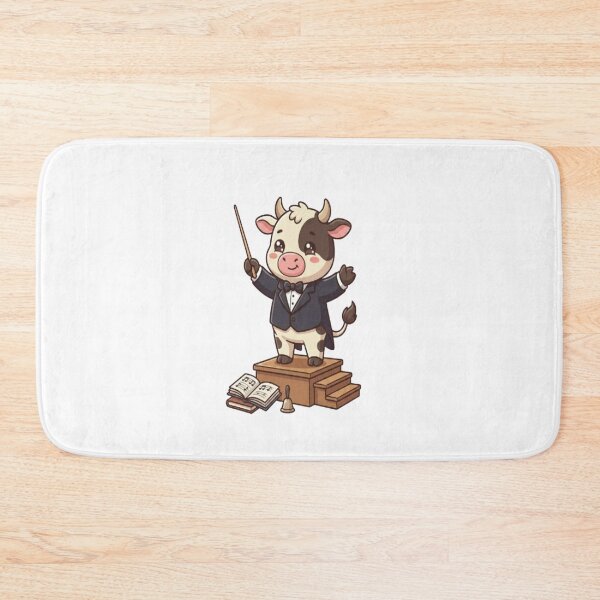 Item preview, Cute Cow Orchestra Music Conductor designed and sold by Ella_Sketch.