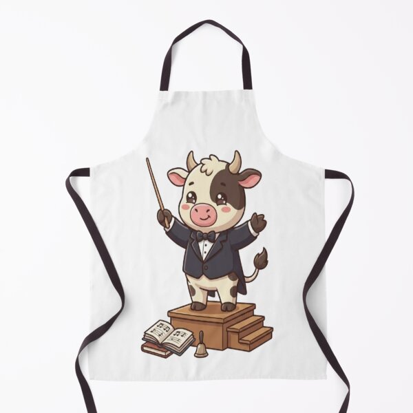 Item preview, Cute Cow Orchestra Music Conductor designed and sold by Ella_Sketch.