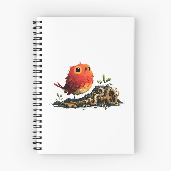 Item preview, Secret Garden Red Bird Golden Key Art designed and sold by Fenay Designs.