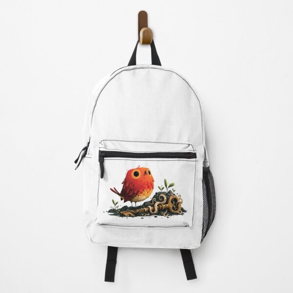 Item preview, Secret Garden Red Bird Golden Key Art designed and sold by Fenay Designs.