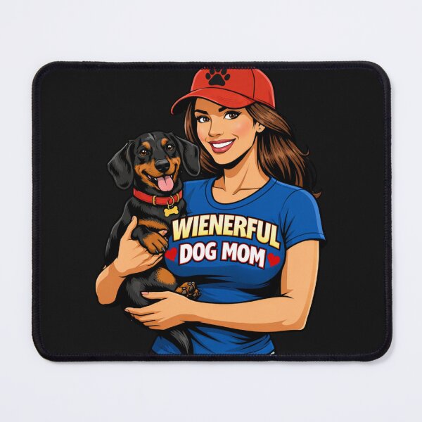 Item preview, Wienerful Dachshund Dog Mom Cartoon Design designed and sold by Tsugraf Designs.