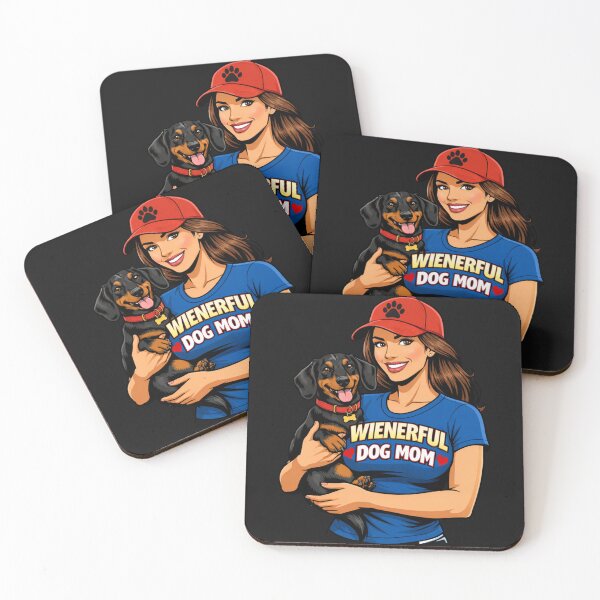 Item preview, Wienerful Dachshund Dog Mom Cartoon Design designed and sold by Tsugraf Designs.