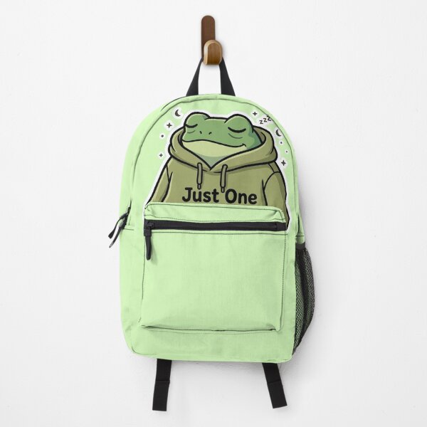 Item preview, Just One More Nap Frog – Sleepy Hoodie Frog Cozy Cartoon Design designed and sold by ArtsyExplorer.