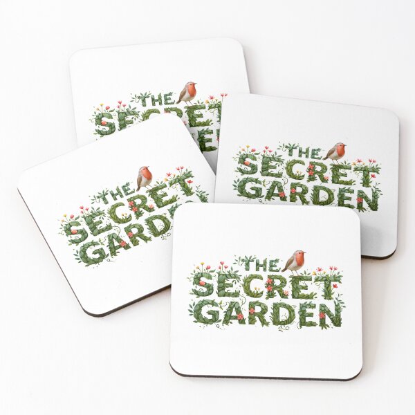 Item preview, The Secret Garden Leaf Typography Art designed and sold by Fenay Designs.