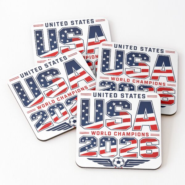 Item preview, USA World Champions 2026 – Patriotic Soccer Fan Shirt designed and sold by davano-germany.